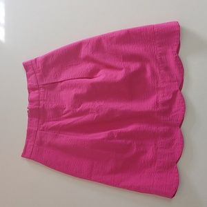 Women's XS Lauren James seersucker skirt